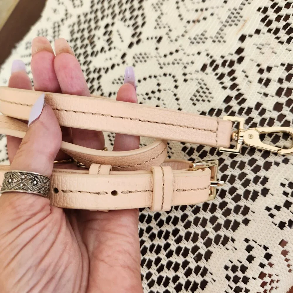 Euc Kate Spade Peach Scallop Leather Crossbody Bag Purse - Picture 4 of 14